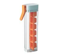 Single Hand Press Ice Tray Simple Release Flexible Design Ice Maker for Quickly Making in Homes and Office Setting Single Hand