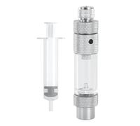 Single Head CO2 Bubble Counter, CO2 Generator Bubble Counter | CO2 Bubble Regulator for Single Head | Aquarium Recharge CO2 Additive System