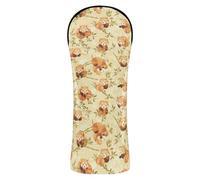 Single Head Covers for Golf Clubs Cute Red Panda bamboos PU Leather Waterproof Headcover Fit Most Golf Clubs