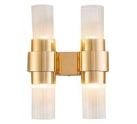 Single Head/Double Head Glass Cylinder Wall Light Indoor Decor Wall Lamp, Wall Sconce,Hallway Living Room