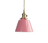 Single Head E27 Chandelier Light Modern Simple Style Colorful Ceramic Lamp Creative Lighting Accessory for Bedroom Decor Elegant Home Illumination