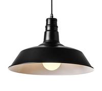 Single Head Hat Shape Pendant Lamp, Modern Industrial Style Iron Art Chandelier, E27 Screw Flush Mount Hanging Light, Living Room Balcony Bedroom Decoration Light Fixtures