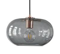 Single Head Personality Hanging Light, Modern Industrial Style Chandelier, E27 Base Glass Pendant Lamp Shade, Kitchen Balcony Bedroom Decoration Lighting Fixtures