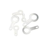 Single Head Soldering Lugs Copper Terminal Lug Round | Copper Solder Ring Terminal for Micro Motor Fan Copier Printer, Wear(D 5.5)