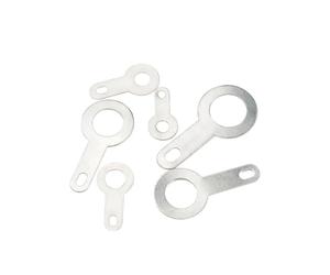 Single Head Soldering Lugs Copper Terminal Lug Round | Copper Solder Ring Terminal for Micro Motor Fan Copier Printer, Wear(D 6.2)