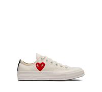 Single Heart Chuck 70 Trainers- male- Comme des Garçons Play- Sneakers- White- 5 UK- Shoes 5 UK