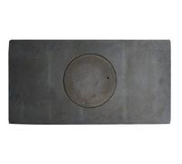 Single Hob Cast Iron Hob 60 x 30 cm