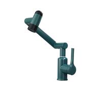 Single Hole 1080 Rotating Faucet Replacement Washbasin Faucet Bathroom Rotating Extension for Washing Enduring Bathroom Sink