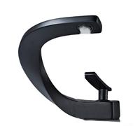 Single Hole Bathroom Faucet with Strong Water Flow and No Splashing(Black)