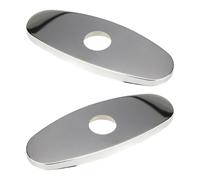 Single Hole Faucet Cover Plate for Earthenware Sink Untarnished Permanent Easy Installation Conceals Pipe Affiliations Faucet Protect Plate for Earthenware Sink