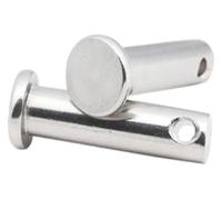 Single-hole flat-head U-pin, Stainless Steel Clevis Pins | Size M2.5-M12, 2-10pcs For Mechanical Use(L 50mm,M10 2pcs)