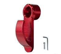 Single Hole Helmet Holder for Wall Door Garage Single Hole(red) | CNC machined for aluminium, rust resistant, 5 colour options, single hole design, fitment