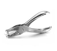 Single Hole Lightweight Punch Metal Hole Pliers Little Single Puncher Suitable for Crafts Paper Scrapbooking Card Tags Office Classroom School Home Accessories Silver Colour (pack of 1)