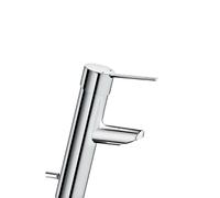 Single Hole Mixer Tap Delabie BIOSAFE Handle full Pressure balance 110x100mm Chrome