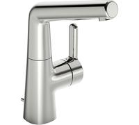 Single Hole Mixer Tap Hansa DESIGNO Style pull knob and waste fitting 238x150mm Chrome