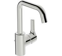 Single Hole Mixer Tap Hansa PALENO pull knob and waste fitting 251x152mm Chrome