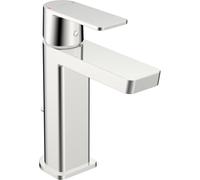 Single Hole Mixer Tap Hansa STELA pull knob and waste fitting 180x134mm Chrome