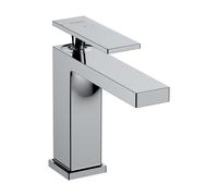 Single Hole Mixer Tap Hansgrohe Tecturis E CoolStart waste puller Start/Stop 110mm Chrome