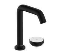 Single Hole Mixer Tap Hansgrohe Tecturis S 2hole Select waste set 150mm Black Mat