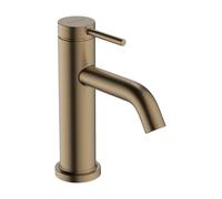Single Hole Mixer Tap Hansgrohe Tecturis S 80mm Brushed bronze
