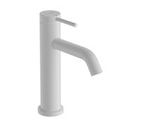 Single Hole Mixer Tap Hansgrohe Tecturis S CoolStart Start/Stop 110mm White Matt