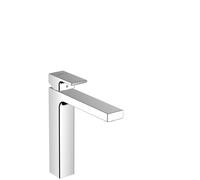 hansgrohe Vernis Shape Basin Mixer Tap 190 with metal pop-up waste set, chrome, 71590000