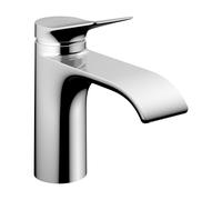 Single Hole Mixer Tap Hansgrohe Vivenis 80, CoolStart, pop-up waste-set Chrome 75014000