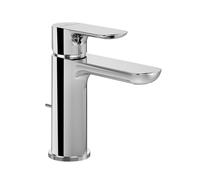 Single Hole Mixer Tap Villeroy and Boch O.novo with pull-out waste, cold start 50x155x150mm Chrome TVW10400400061