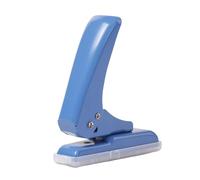 Single Hole Punch, Paper Circle Puncher Mini Hole Punch Cutter Up to 40 Sheets Punching for A4 A5 B5 Notebook Scrapbook Diary Calendars Agenda Binding DIY Office Home (Blue)