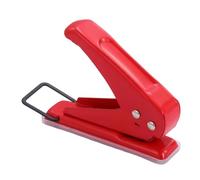 Single Hole Puncher 1/4Inch 6mm Heavy Duty Metal Paper Punches 20 Sheets Capacity for Scrapbooking Card Making Handheld Hole Puncher