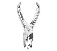 Single Hole Puncher in Metal for Paper Crafting and Scrapbooking, Punch Diameter Options 3mm and 6mm, Suitable for Punching Multiple Sheets (Hole diameter 3mm)