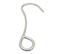 Single hook for cave diving, leaf hook | current single hook for sailing, heavy duty, underwater hook, equipment, drift diving, easy to use,