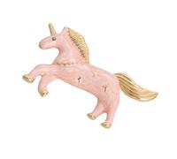 Single Horn Horse Badge Pin Korean Minimalist Design Brooch Multifunctional Decoration For Outfits Unique Design Craftsmanship