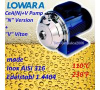 Single-impeller centrifugal pump AISI316FPM CEAM70/3N+V 0,37kW 1x230V Lowara CEA