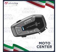 Single Interphone CELLULAR LINE Interphone U-COM 6R Motorcycle Scooter Helmet