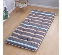 Single Japanese Floor Mattress - Fashion Prints Foldable Tatami Style Double Sided Sleeping Pad for Dormitory Bed Camping Guest Room Yoga Travel All Seasons Use (Elk,90x190cm)