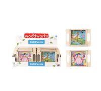 Single Jungle Or Princess Ball Puzzle By Wood Works