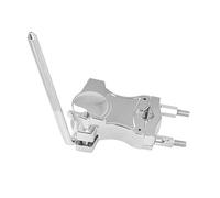 Single L Rod Mount Clamp Mounting Bracket Zinc Alloy Drum Parts Extension Clip for Drums Musical Instrument Accessory Expansion Microphone Mount Music Holder Clip Microphone Stand