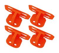 Single Lane Scale Car Rail - 4 Piece Hanging Display Bracket, Single Lane Wall Mounted Scale Cars | Track Support Brackets for Motorist Trucks