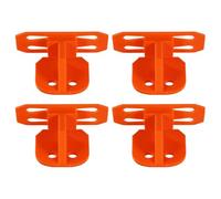 Single Lane Wall Mount 4 Pieces Hangable Display Stand