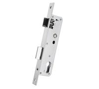 Single-Latch Door Hardware Body Aluminum Alloy Mortise Body for Courtyard Door and Thermal Break Aluminum Doors Embedded Mortise Narrow Stile Hardware Latch Mechanism Courtyard Replacement Entry