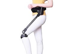 Single Leg Walker, Bionic Body Power Walking Aids - Lightweight Rehabilitation Auxiliary Frame Great for Senior's Mobility(Left,S)