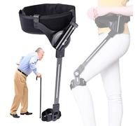 Single Leg Walker, Bionic Body Power Walking Aids, Lower Limbs Assisted Rehabilitation Training Equipment(Left,S)