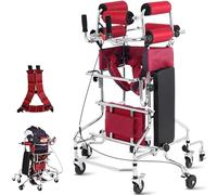 Single Leg Walker, Walker for Seniors, Hemiplegia Rehabilitation Standing Frame Adult Walking Aid for The Disabled(Men's)