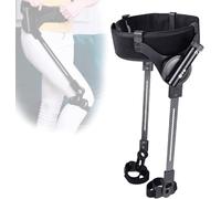 Single Leg Walker, Walking Aid Bionic Body Power Aids Stroke Hemiplegia Suitable for People with Limited Mobility and Long-Distance Hiking(L)