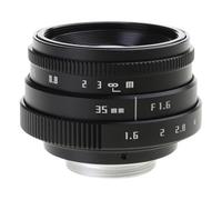 Single Lens 35mm Manual F1.6 Large Blurred Portrait C-Mount Transfer Single Camera Accessory DSLR Film