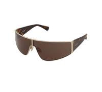 Single-lens Full-frame Sunglasses - unisex - Max Mara - Sunglasses - Yellow - 2XS - Accessories 2XS