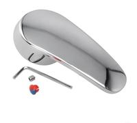 Single Lever Basin Mixer Tap Handle Replacement Chrome Plated Brass Faucet Control Handle For Bathroom Kitchen Sink Hot Cold Water Modern Design Mirror Polished Surfaces