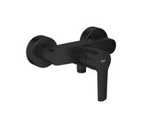 Single-lever shower mixer - GROHE Start - Matte black - Exposed wall mount