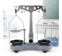 Single Lever Table Balance Scale, Analytical Double Pan Scales, Maximum Weighing: 500g/accuracy: 0.02g, Rider-beam Fine Adjustment And 4.7-inch Pans, For Mechanical Equipment And Teaching Aids